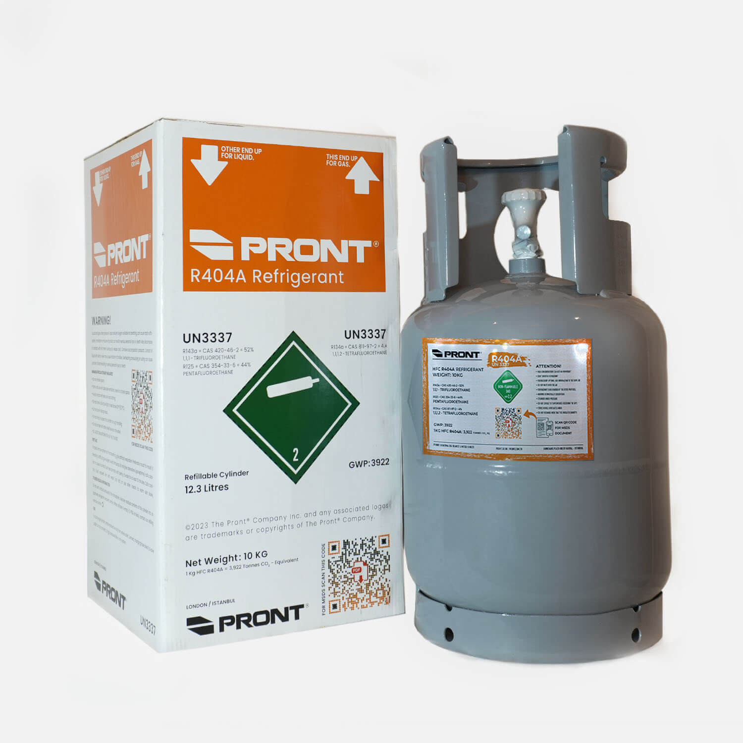 PRONT R404A Klima Gazı